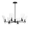 Maxim Lighting Armory 6-Light Chandelier, Black 32356CLBK - alternate 1